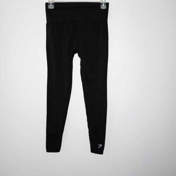 Gymshark black/dark gray leggings - Picture 1 of 6